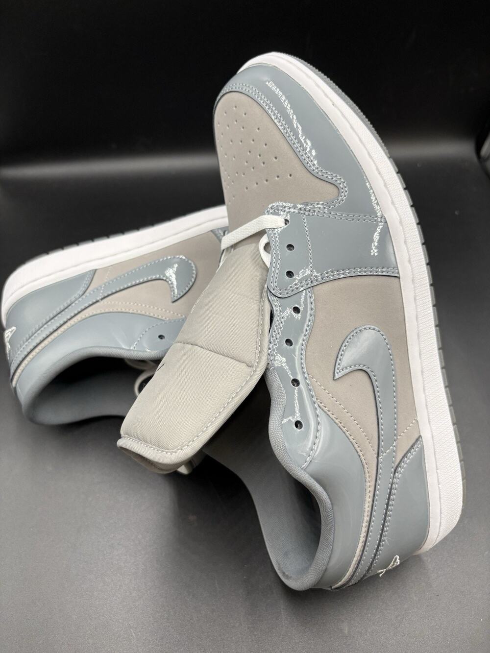 Air Jordan 1 Low SE Men's Sz 13 Medium Grey/Cool Grey-White - Picture 1 of 12
